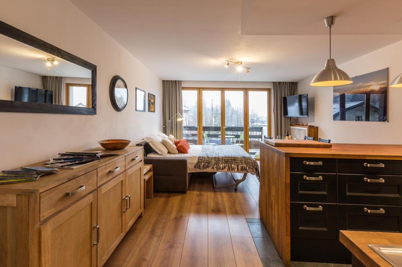 Apartment Periades - Central Chamonix Incredible Mountain Views מראה חיצוני תמונה