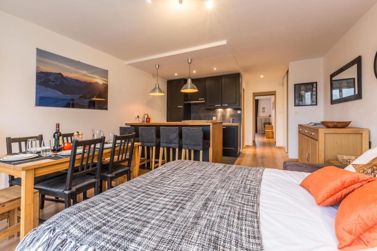 Apartment Periades - Central Chamonix Incredible Mountain Views מראה חיצוני תמונה