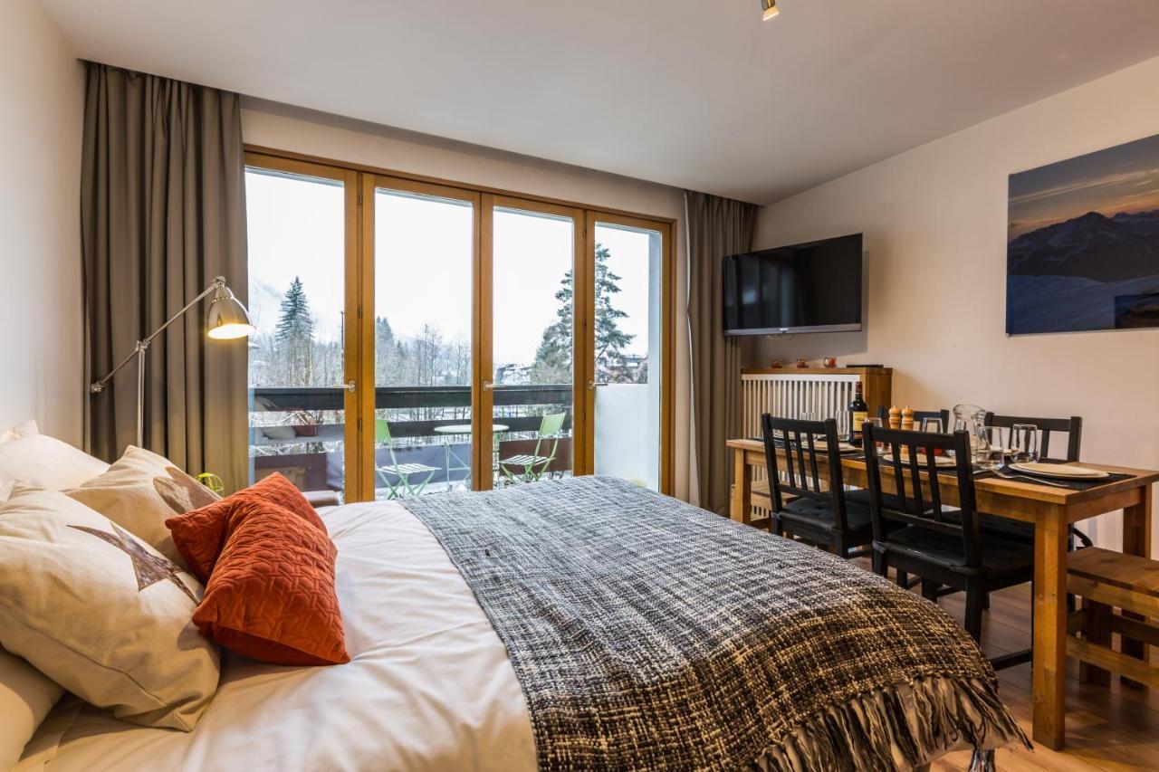 Apartment Periades - Central Chamonix Incredible Mountain Views מראה חיצוני תמונה